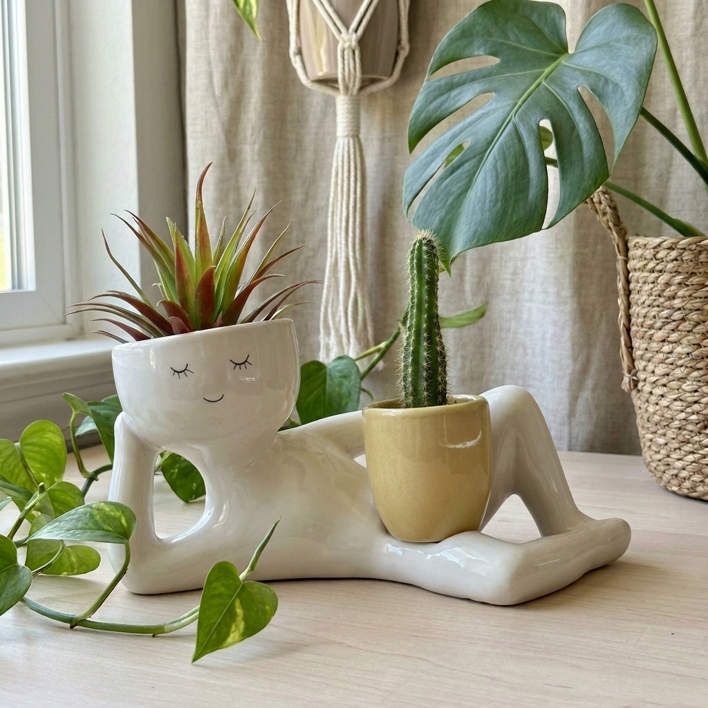 A Handmade Plant Pot